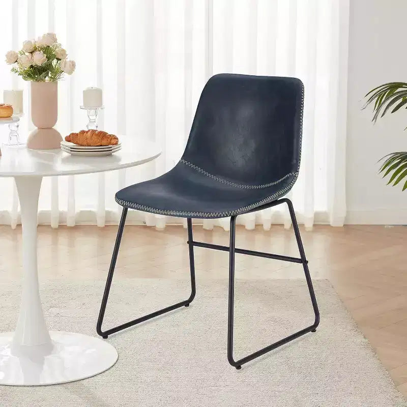 Waterproof Faux Leather Dining Chair