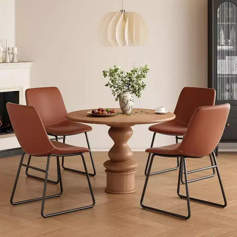 Waterproof Faux Leather Dining Chair