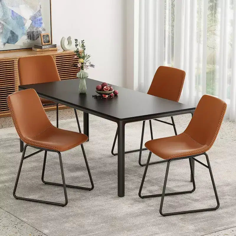 Waterproof Faux Leather Dining Chair