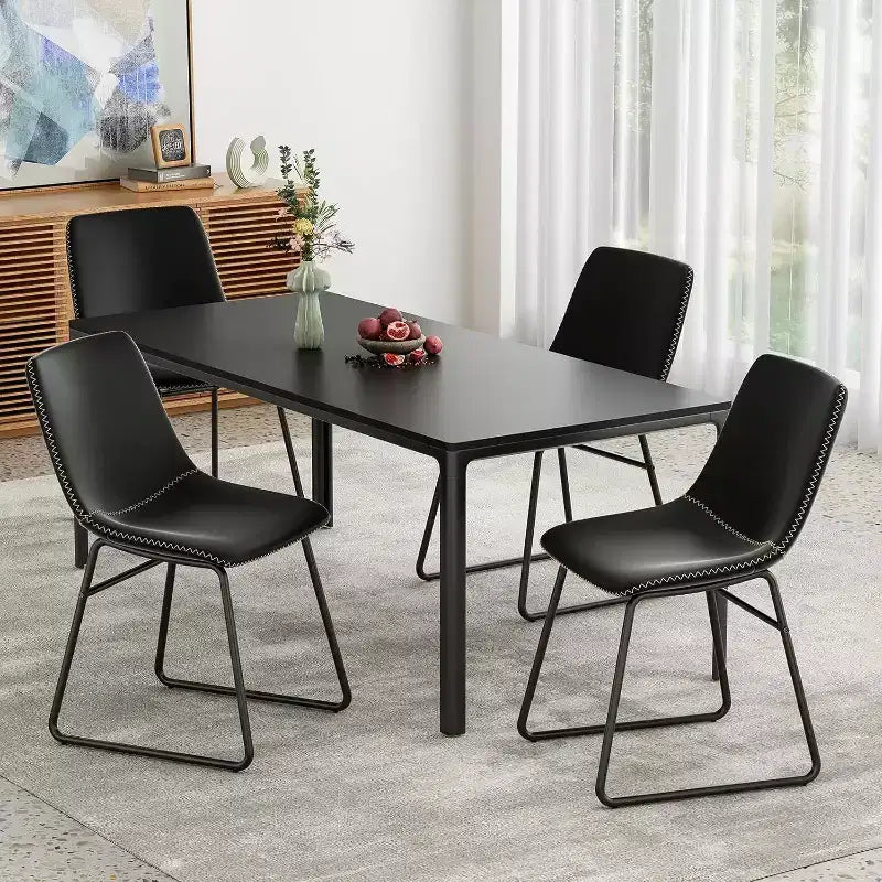 Waterproof Faux Leather Dining Chair