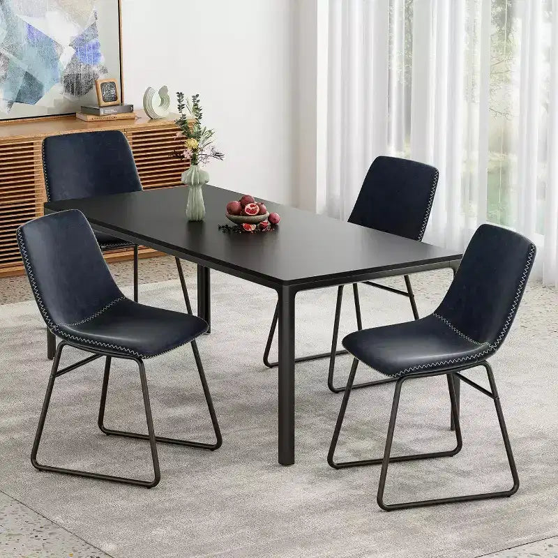 Waterproof Faux Leather Dining Chair
