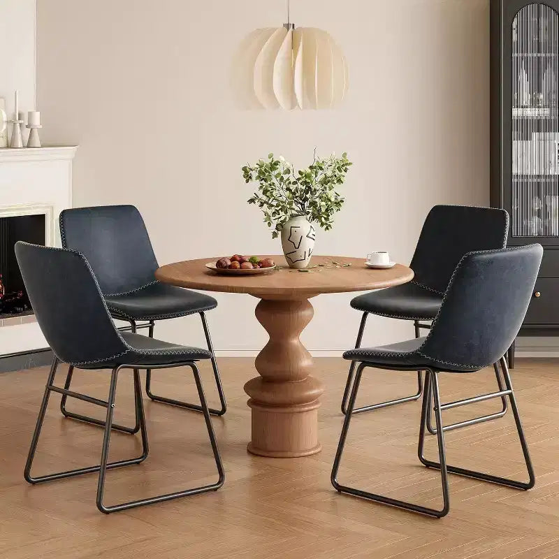Waterproof Faux Leather Dining Chair