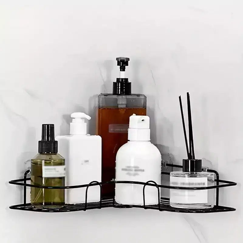 Wall Mounted Bathroom Shelf, Shower Caddy Rack, No Punching Triangle Storage Rack For Bathroom Kitchen, Bathroom Accessories
