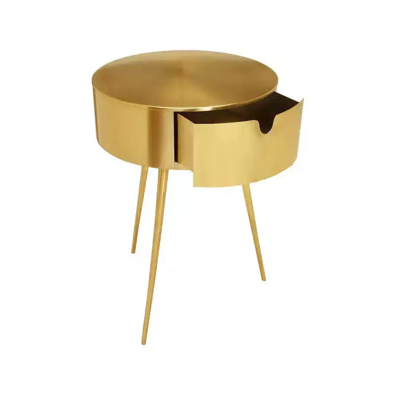 Metal Side Table Nightstand