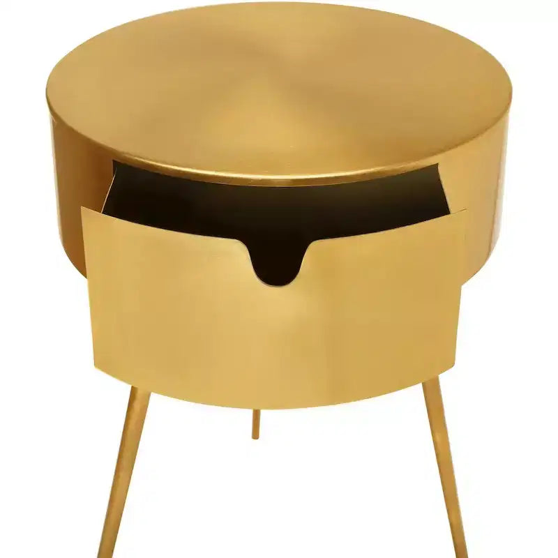 Metal Side Table Nightstand