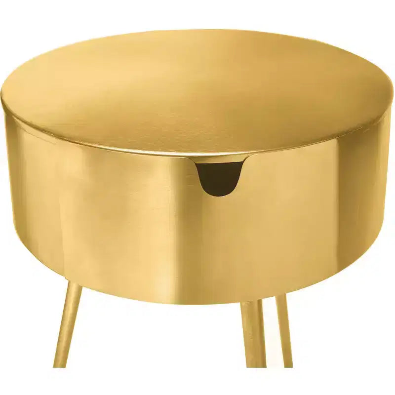 Metal Side Table Nightstand
