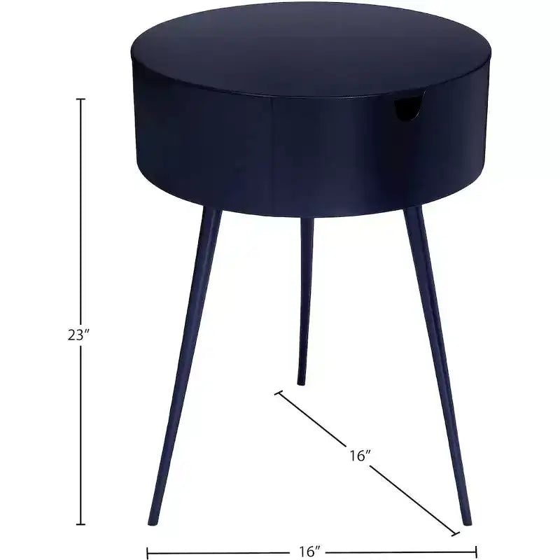 Metal Side Table Nightstand