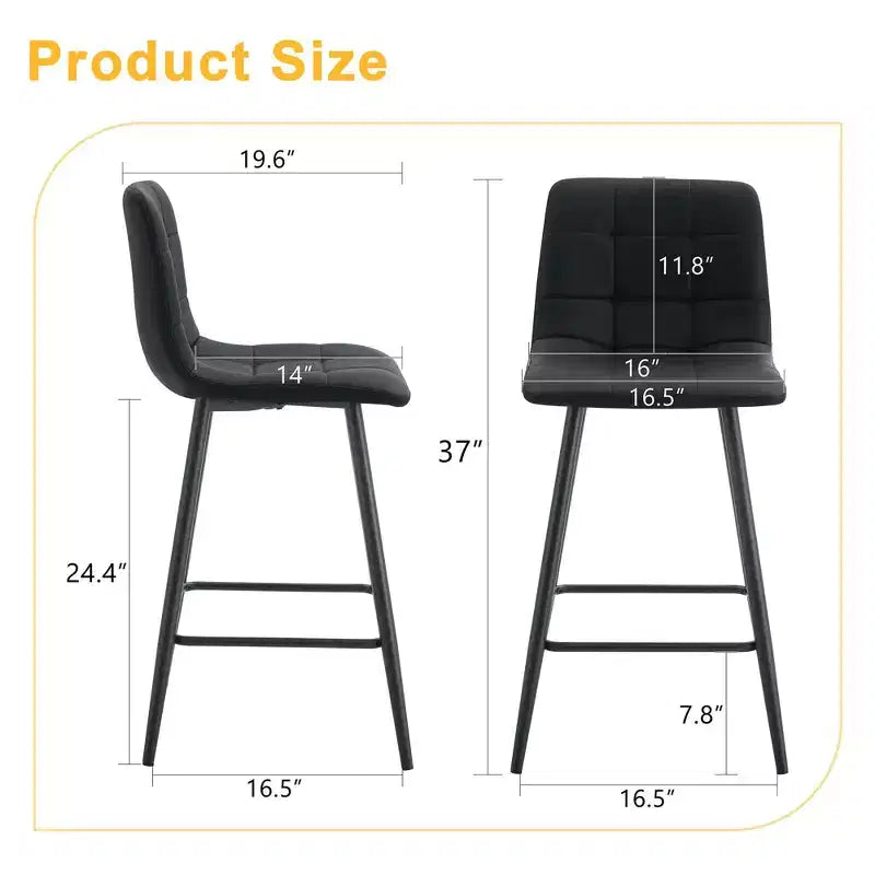 Bar Stool Counter Stool Bar Chairs Dining Chair Pub Stool, Brown/Black/White