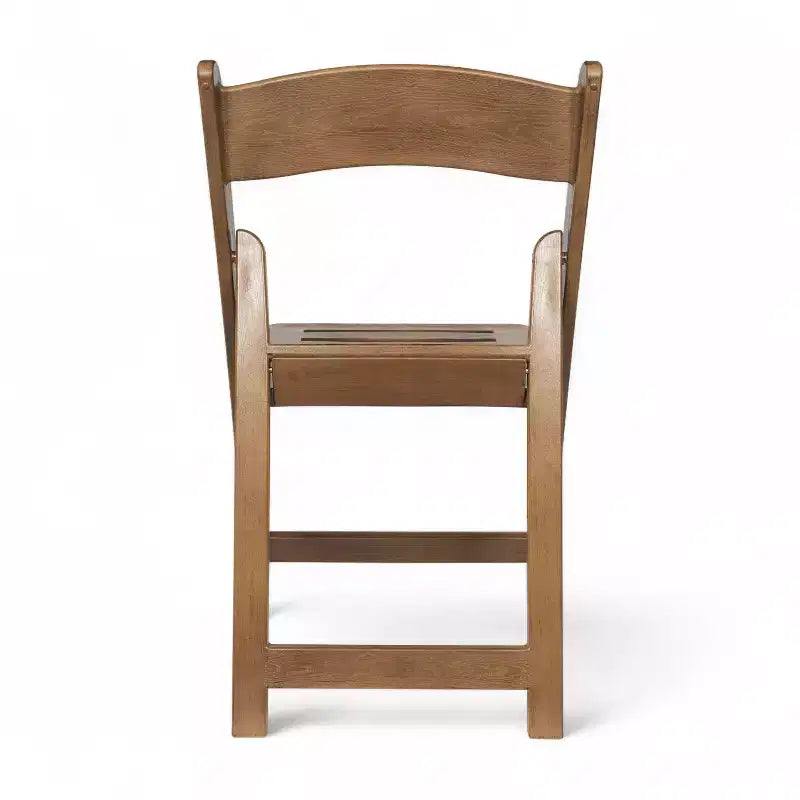 800 lb. Capacity Resin Folding Chair with Slatted Seat