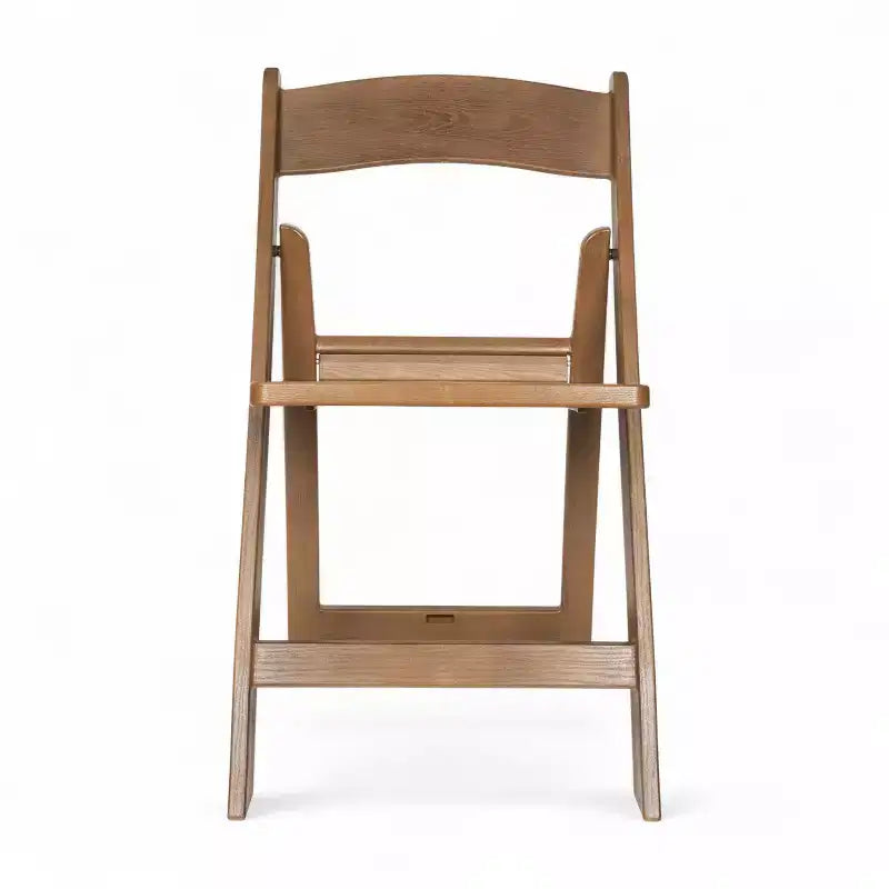 800 lb. Capacity Resin Folding Chair with Slatted Seat
