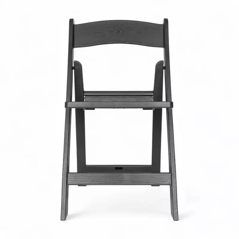 800 lb. Capacity Resin Folding Chair with Slatted Seat