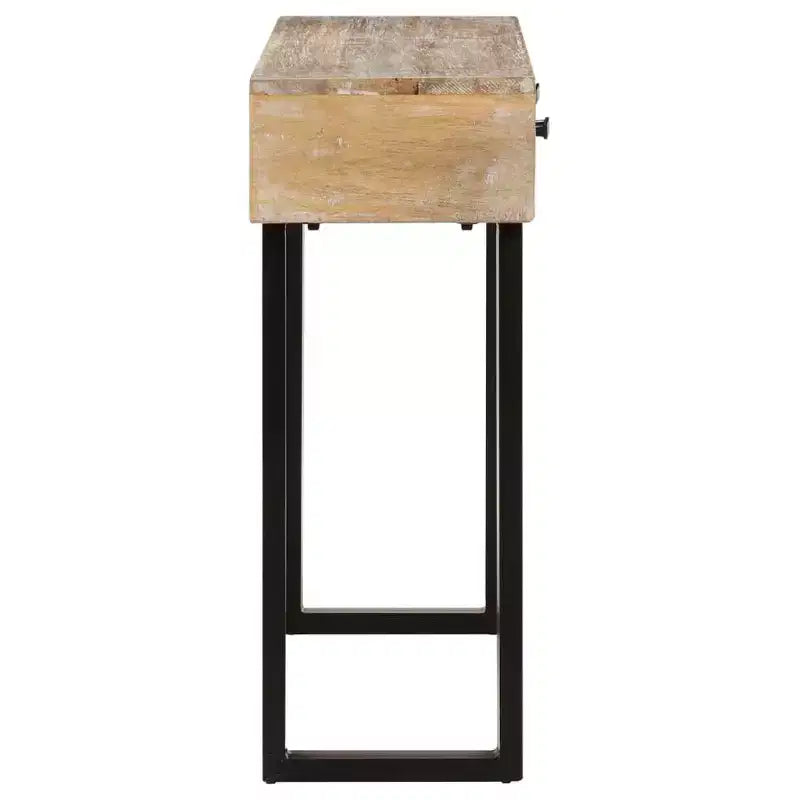Console Table 39.4x11.8x29.5 Solid Mango Wood