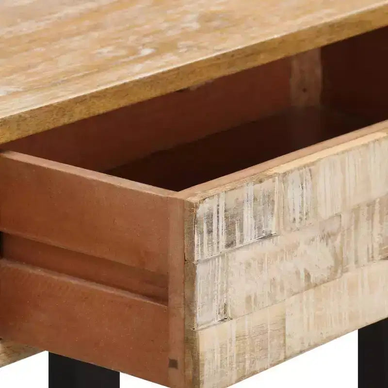 Console Table 39.4x11.8x29.5 Solid Mango Wood