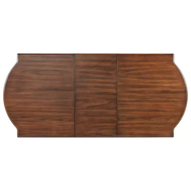 Table de salle à manger extensible pour 6 personnes, table de salle à manger de cuisine traditionnelle, expresso
