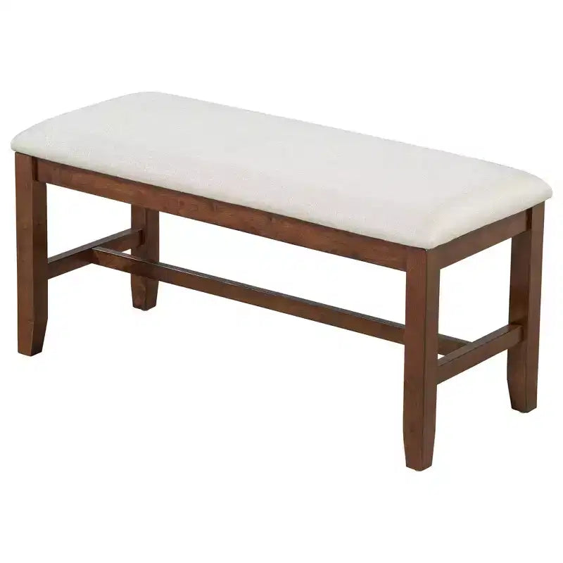 Table de salle à manger extensible pour 6 personnes, table de salle à manger de cuisine traditionnelle, expresso