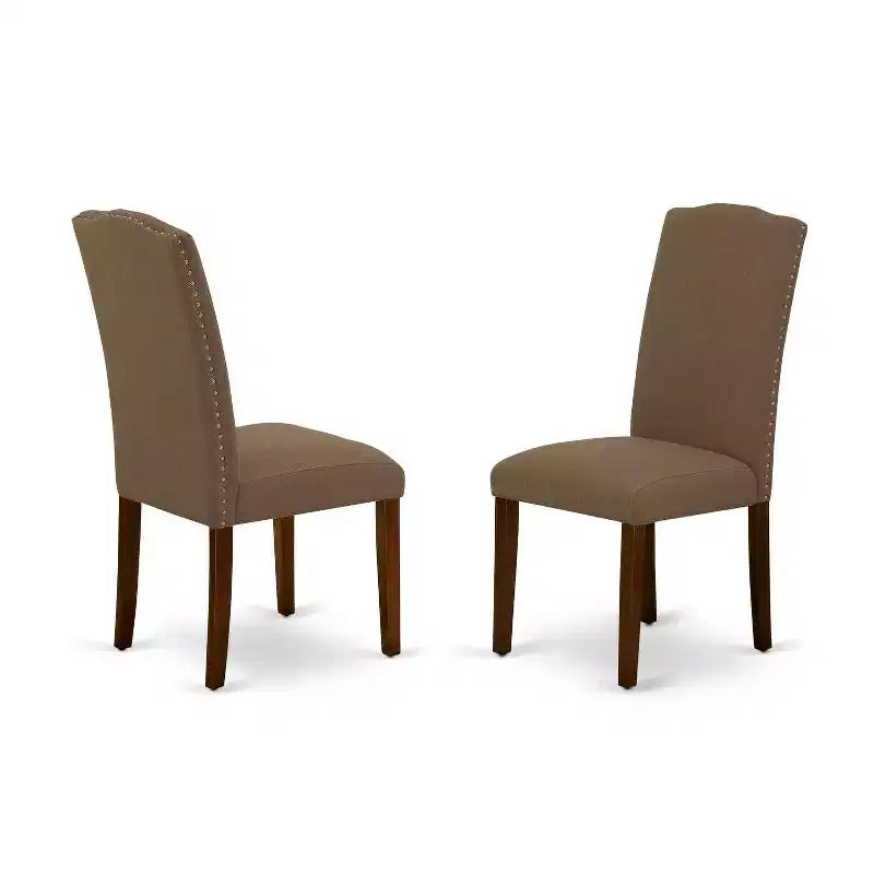Mid-Century Dining Table with Upholstered Chairs