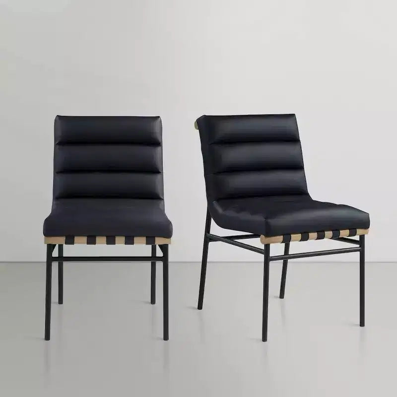 Vegan Leather Dining Chair