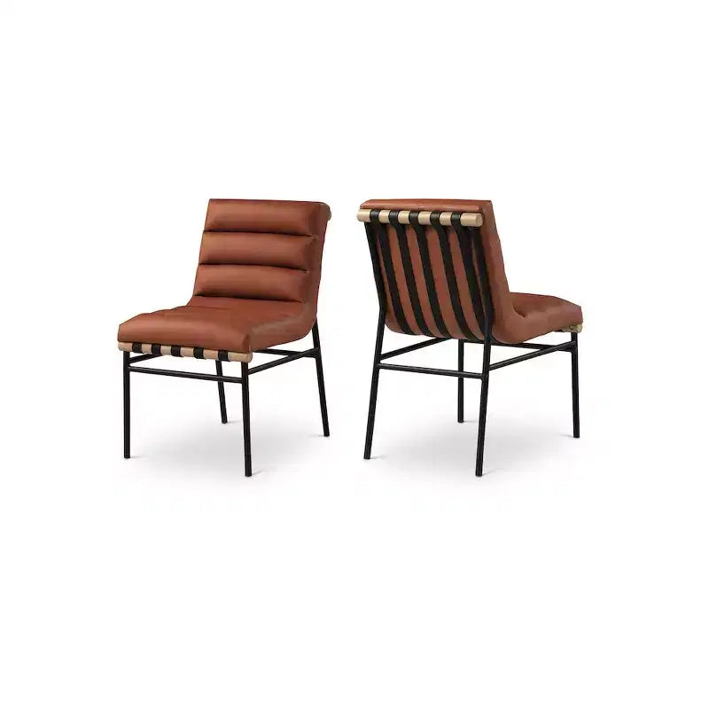 Vegan Leather Dining Chair