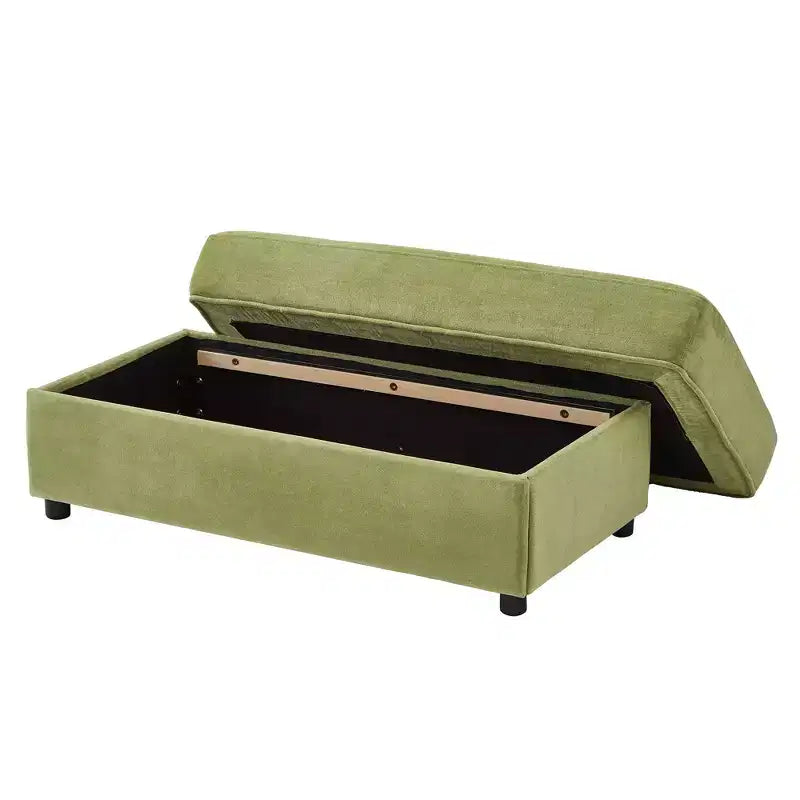 Modern Chenille Armchair Chaise Lounge