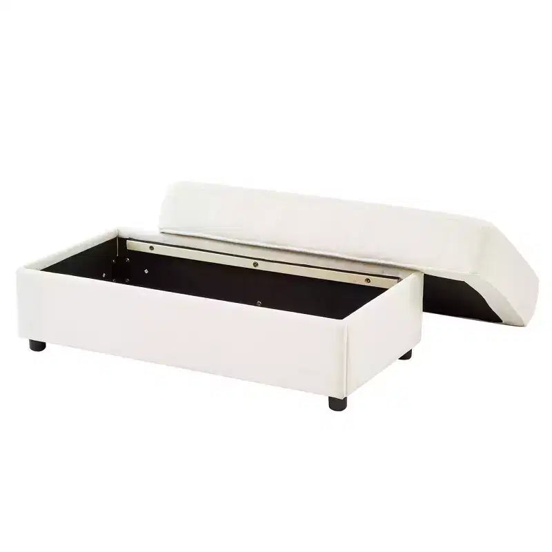 Modern Chenille Armchair Chaise Lounge