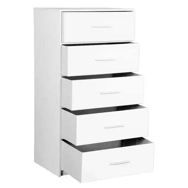 5-Drawer Dresser with Large Fabric Drawers