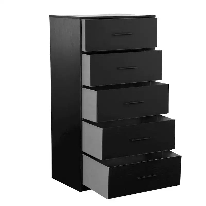 5-Drawer Dresser with Large Fabric Drawers