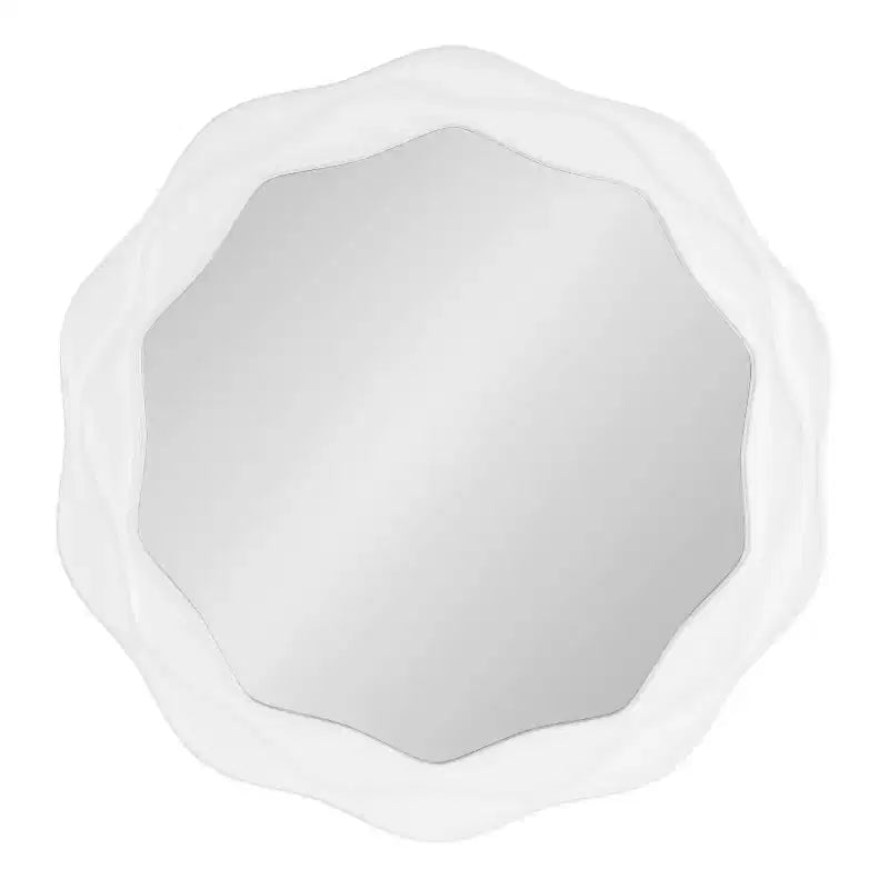 Round Wavy Wall Mirror